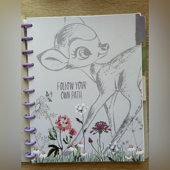 Happy Planner Bambi Big Dotted Lined Notebook - 60 Sheets - Disney 🦌✨🦌✨🦌 - Picture 7 of 11